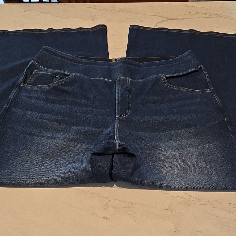 HALARA Blue Flare Pants  PETITE length